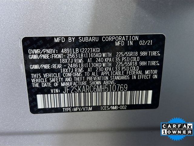 2021 Subaru Forester Sport