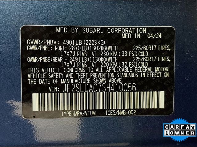2025 Subaru Forester Base