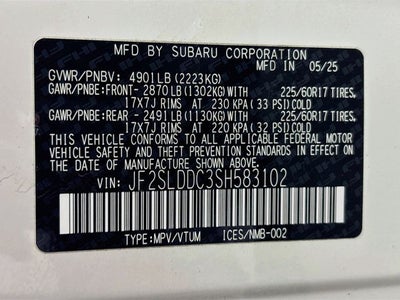 2025 Subaru Forester Premium