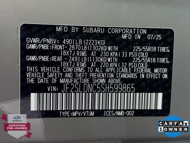 2025 Subaru Forester Limited