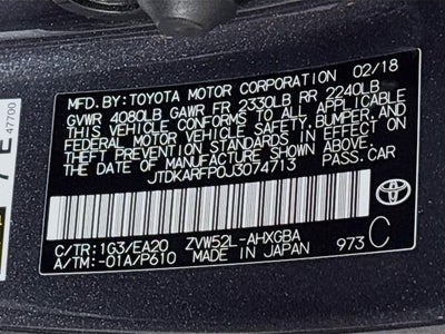 2018 Toyota Prius Prime Advanced