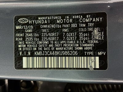 2019 Hyundai Tucson Value