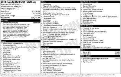 2014 Hyundai Elantra GT Base