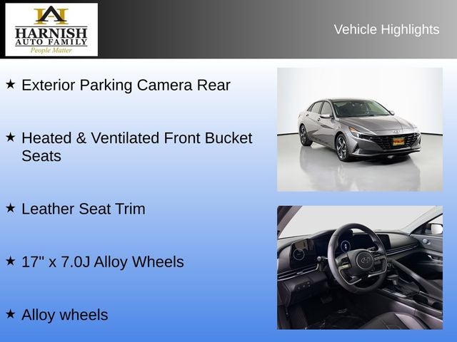 2023 Hyundai Elantra Hybrid Limited