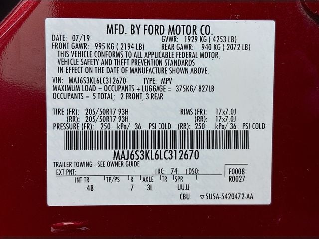 2020 Ford EcoSport Titanium