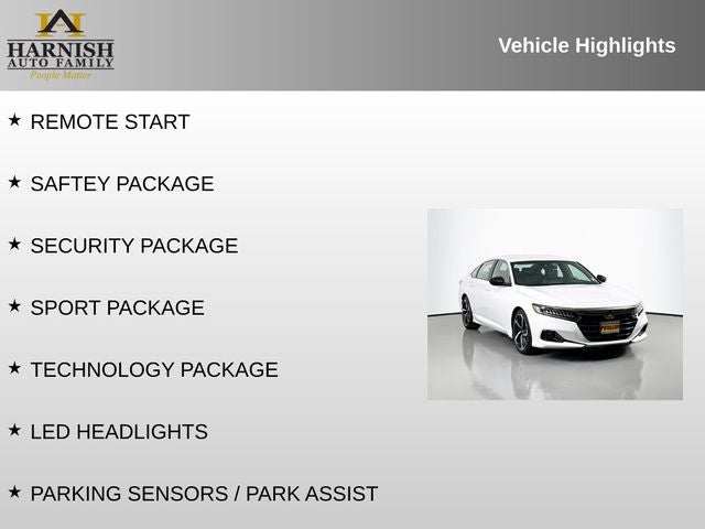 2022 Honda Accord Sport