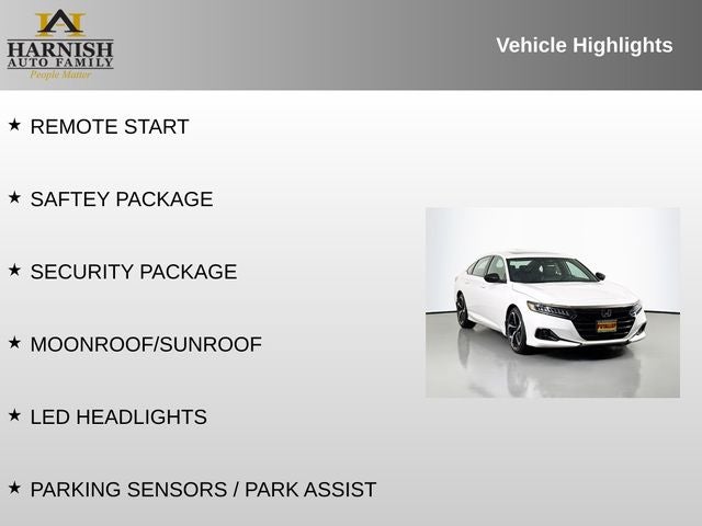 2021 Honda Accord Sport 2.0T