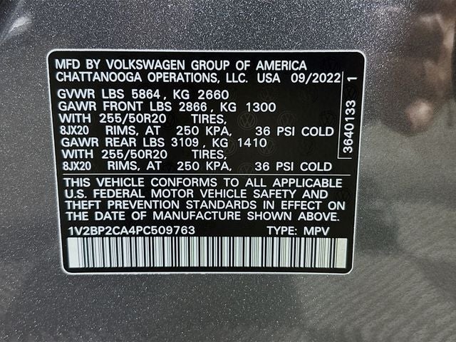 2023 Volkswagen Atlas 2.0T SEL