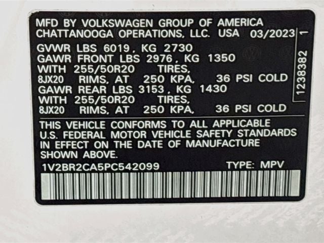 2023 Volkswagen Atlas SEL