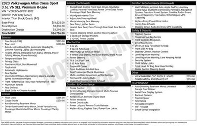 2023 Volkswagen Atlas Cross Sport 3.6L V6 SEL Premium R-Line