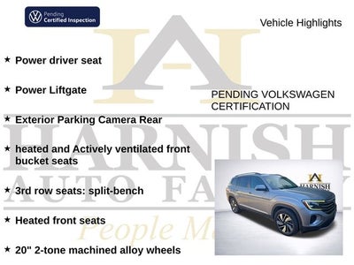 2025 Volkswagen Atlas 2.0T SE w/Technology