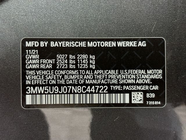 2022 BMW 3 Series M340i xDrive