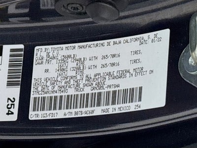 2022 Toyota Tacoma TRD Off-Road V6