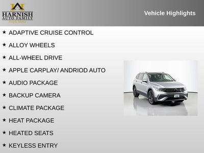 2022 Volkswagen Tiguan 2.0T SE