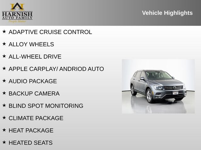 2021 Volkswagen Tiguan 2.0T SEL