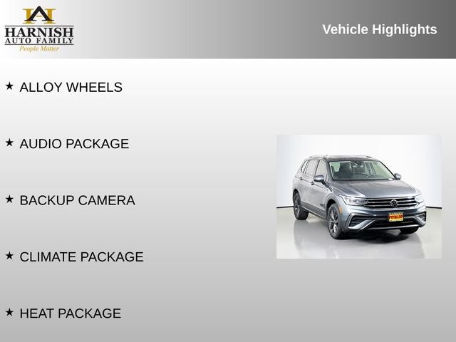 2022 Volkswagen Tiguan 2.0T SE