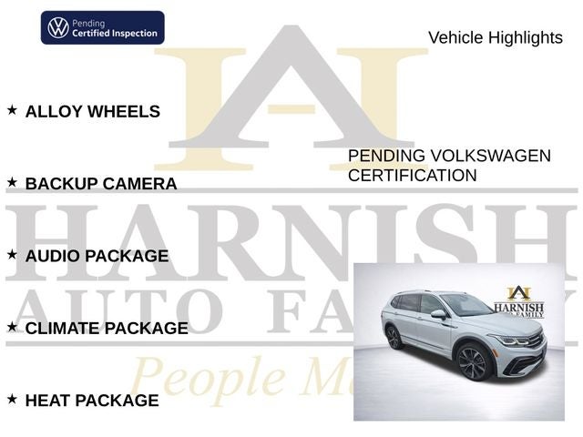 2024 Volkswagen Tiguan 2.0T SEL R-Line