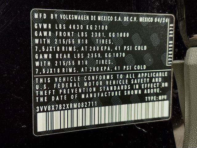 2024 Volkswagen Taos 1.5T S