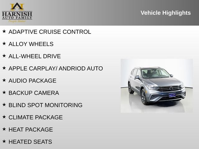 2024 Volkswagen Tiguan 2.0T SE