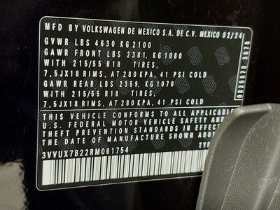 2024 Volkswagen Taos 1.5T SE