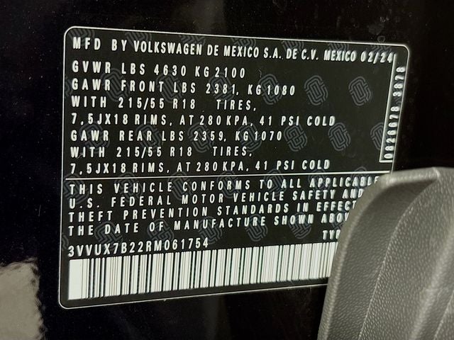 2024 Volkswagen Taos 1.5T SE