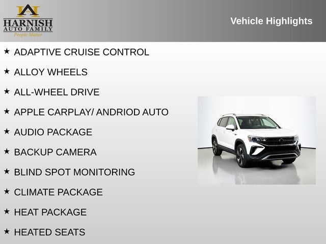 2024 Volkswagen Taos 1.5T SE