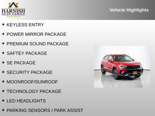 2024 Volkswagen Taos 1.5T SE