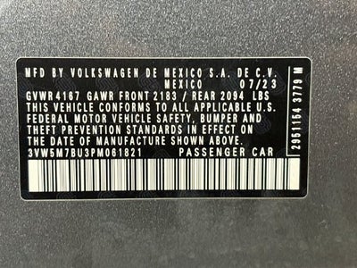 2023 Volkswagen Jetta 1.5T S