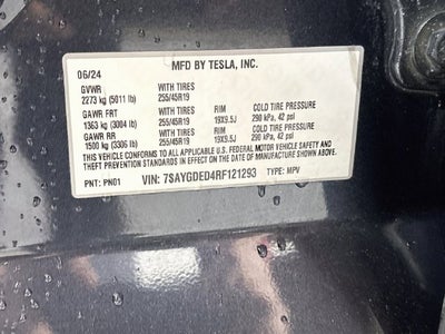 2024 Tesla Model Y Long Range