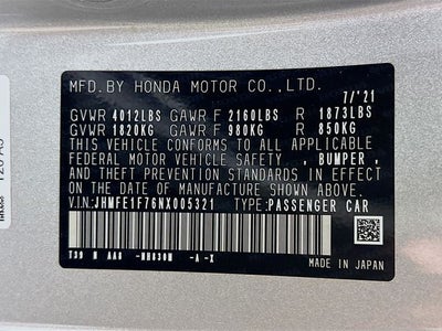 2022 Honda Civic EX