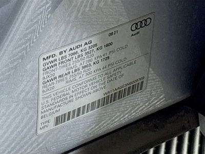 2022 Audi e-tron Sportback S line Premium quattro