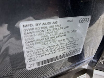 2023 Audi SQ5 Sportback Prestige quattro