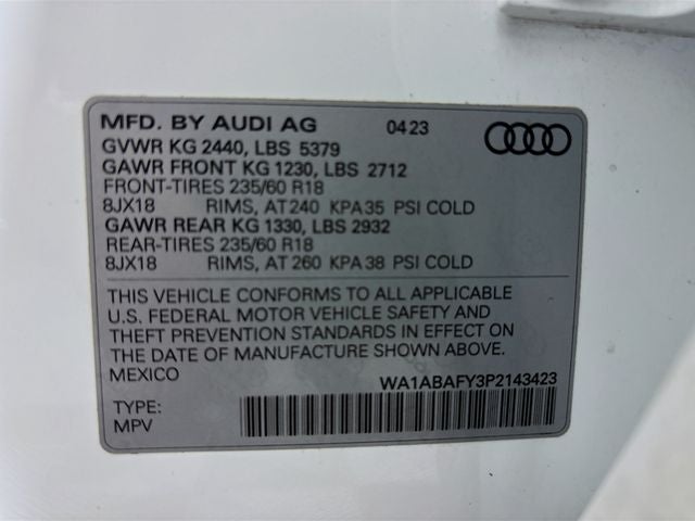 2023 Audi Q5 40 Premium quattro