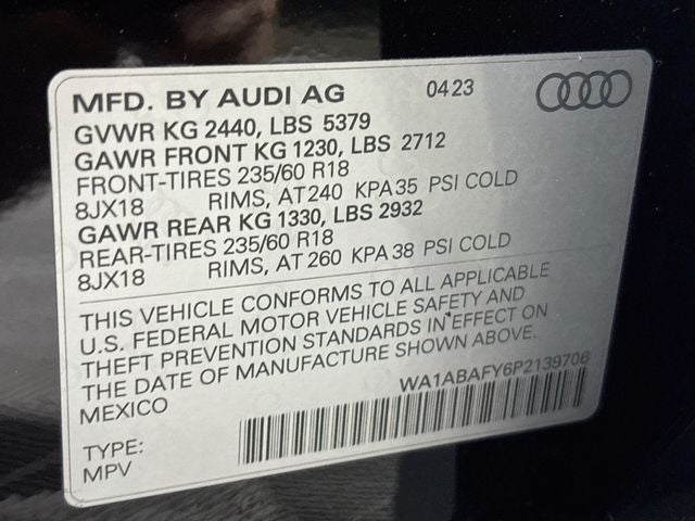 2023 Audi Q5 40 Premium quattro