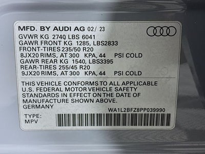 2023 Audi Q4 e-tron Premium Plus quattro
