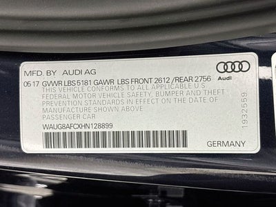 2017 Audi A6 2.0T Premium Plus quattro