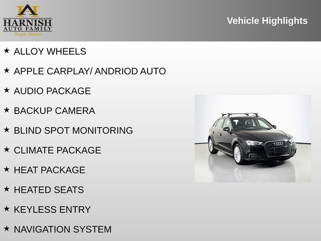 2018 Audi A3 e-tron 1.4T Premium