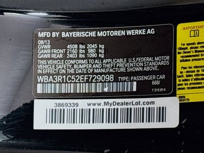 2014 BMW 4 Series 435i