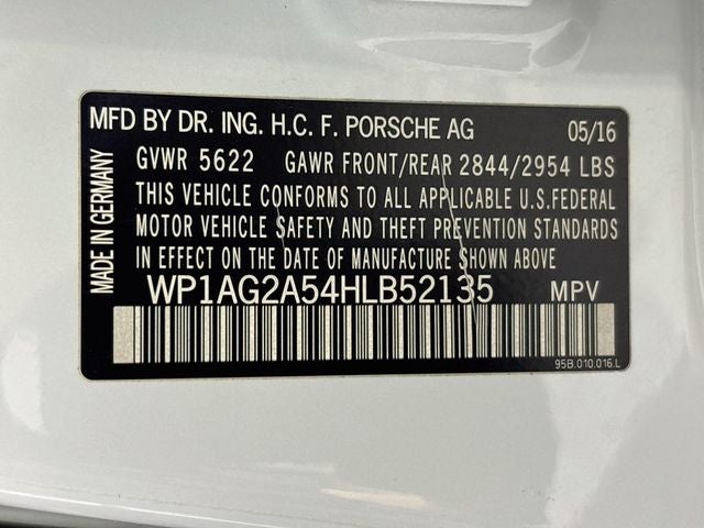 2017 Porsche Macan GTS