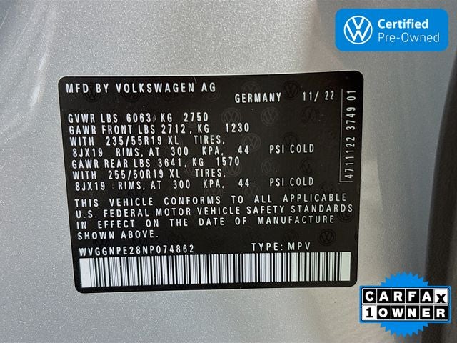 2022 Volkswagen ID.4 Pro S