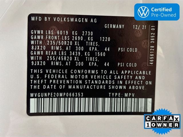 2021 Volkswagen ID.4 Pro S