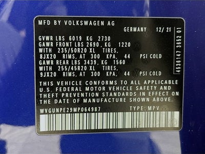 2021 Volkswagen ID.4 Pro S