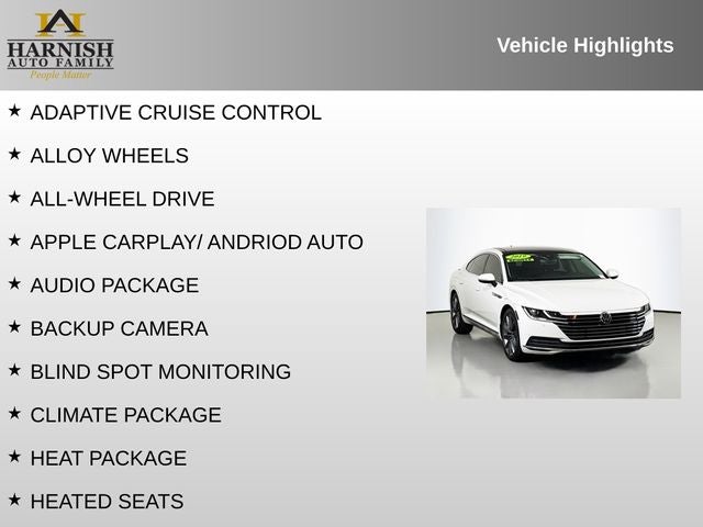 2019 Volkswagen Arteon 2.0T SEL Premium 4Motion