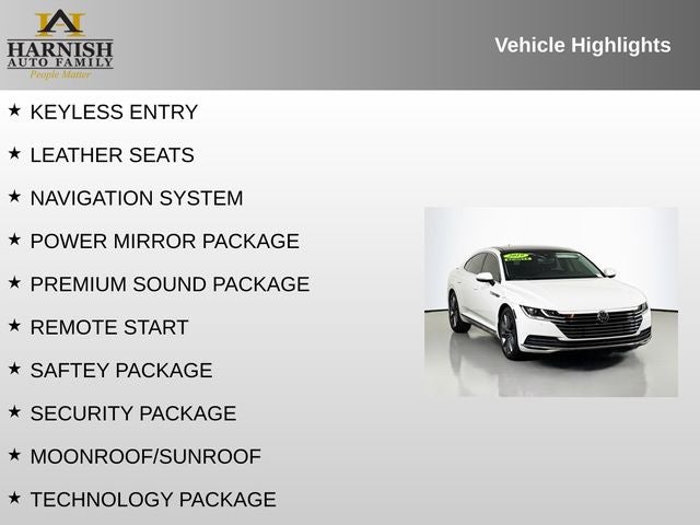 2019 Volkswagen Arteon 2.0T SEL Premium 4Motion