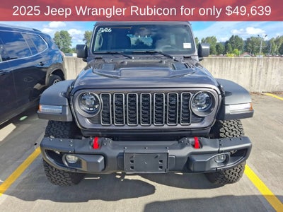 2025 Jeep Wrangler 4-Door Rubicon 4x4