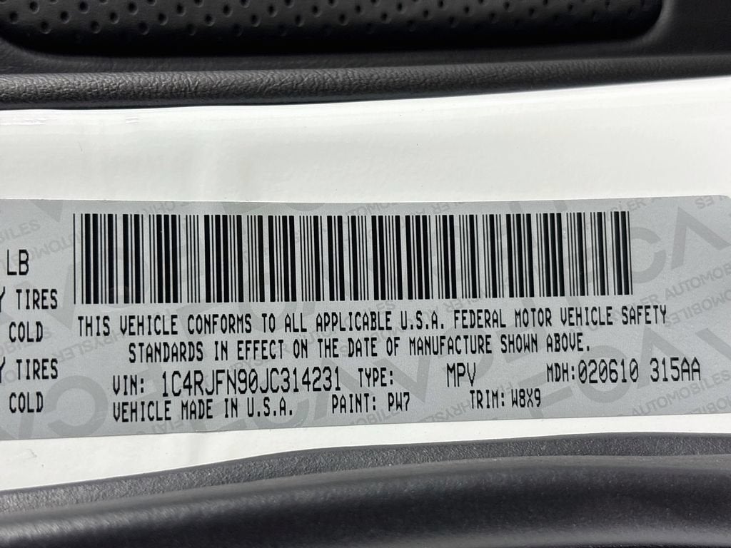 2018 Jeep Grand Cherokee Trackhawk 4x4