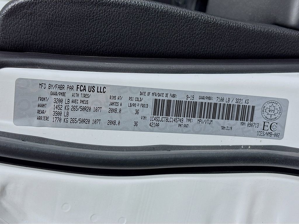 2020 Dodge Durango R/T