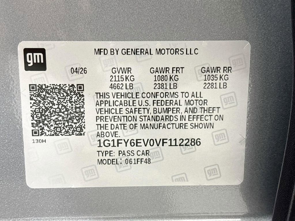 2027 Chevrolet Bolt LT