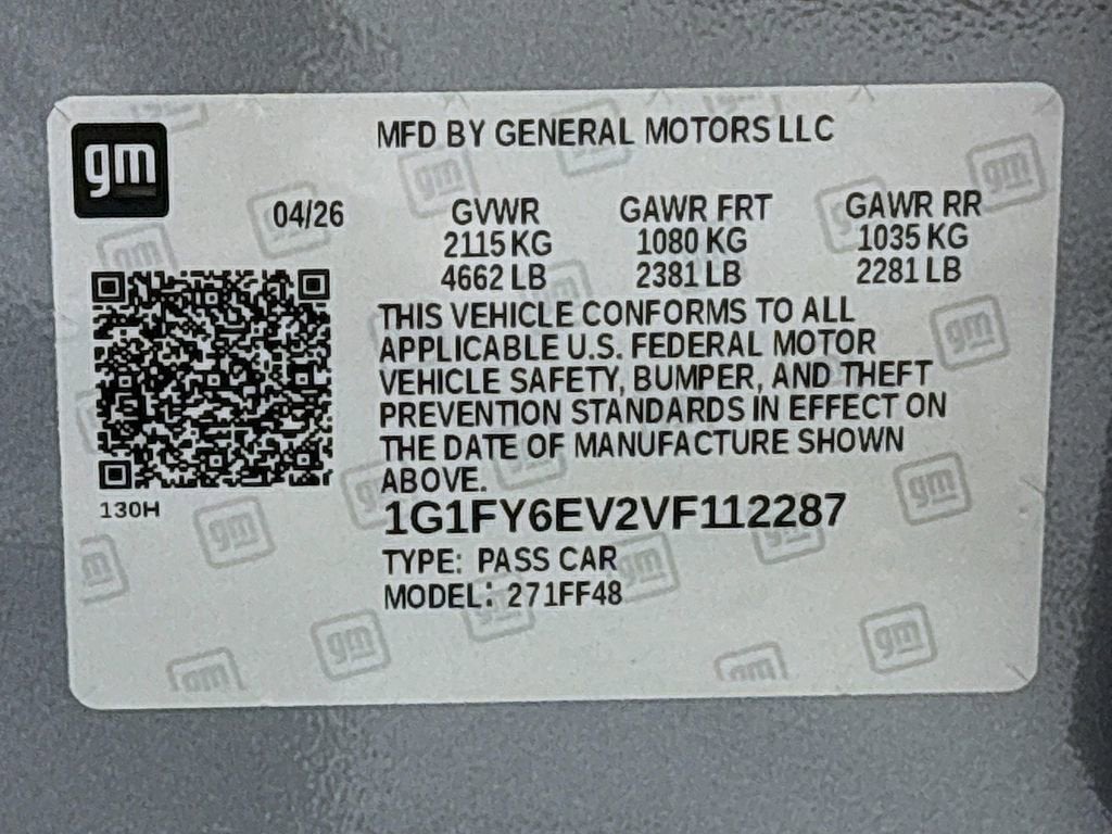 2027 Chevrolet Bolt LT