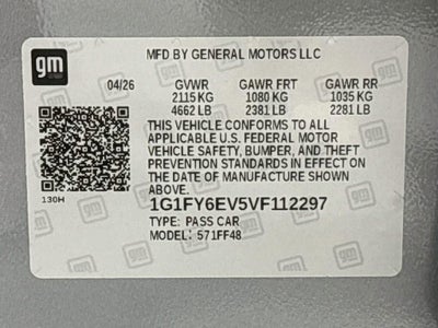 2027 Chevrolet Bolt LT